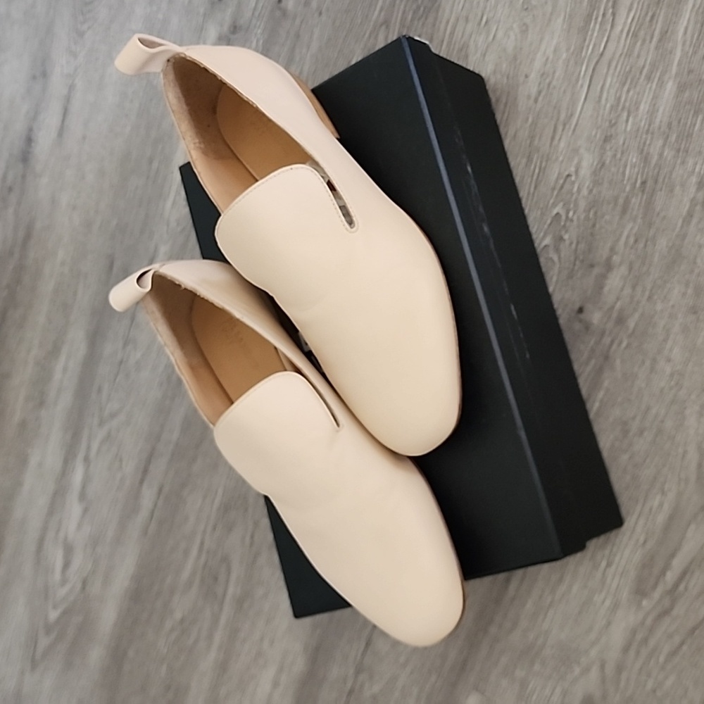 Jil Sander Almond Toe Loafers Size 38 - Picture 1 of 7